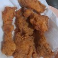 El cooksnap de Mai Castillo cuando hizo Pollo frito crujiente.