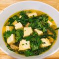Cooksnap của Nguyễn Tùng Nguyệt San khi họ làm theo món Canh đậu hũ nấu hẹ