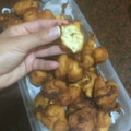 El cooksnap de Fernanda Colombo cuando hizo Buñuelos dulces.