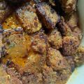 Anjali Mukherjee's cooksnap of when they made ধোঁকার ডালনা (Dhokar dalna recipe in Bengali).