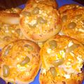 صورة من afnan ، شاركها بعد تجربة وصفة ميني بيتزا 🍕 😋