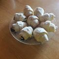 Birkás Böbe Cooksnap-ja, amikor elkészítette a(z) Raffaello kiflicskék receptet.