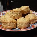 El cooksnap de Cecilia cuando hizo Scones de queso.