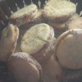 El cooksnap de Sofia Rojas cuando hizo Alfajores de maizena.