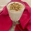 Sonia's cooksnap of when they made PhirniIndian creamy rice pudding.