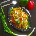 Alpa Pandya's cooksnap of when they made વેજ ચાઉમીન (Veg Chowmein Recipe In Gujarati).