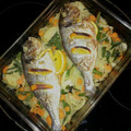 El cooksnap de Zaida TC @alquimiasfood cuando hizo Doradas al horno con Verduras 😋.