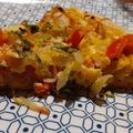 El cooksnap de monicarodriguez cuando hizo Tarta de cebolla con verduras.