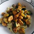 El cooksnap de Susana cuando hizo Calabacines con cuscús.