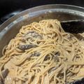 Lisa's cooksnap of when they made Porcini cream pasta.
