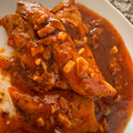 El cooksnap de Nerea Nieto Trinidad cuando hizo Pechugas de pollo en salsa al ajillo con miel.