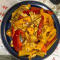 白 的 甜椒炒蛋 cooksnap