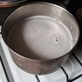 El cooksnap de CJB cuando hizo Arroz blanco, simple.