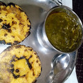 Rashmi का कुकस्नैप जब उन्होंने सरसो का साग और मक्की की रोटी (Sarson ka saag aur makki ki roti recipe in hindi) बनाया था।