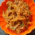 Vanika Agrawal's cooksnap of when they made Baingan Ka Bartha.
