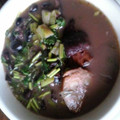 El cooksnap de Dan Barreto @elhornodeeloy cuando hizo Sopa de caraotas (frijoles) negros.