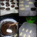 gooser's cooksnap of when they made 'V' Homemade Bounty Bars.