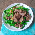 Cooksnap của Thu Mèo khi họ làm theo món Bò xào măng Tây