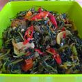Cooksnap dari Indah Mei untuk resep Tumis daun kenikir pedass