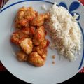 El cooksnap de Ainesva cuando hizo Pollo agridulce (para dos personas).