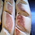 El cooksnap de Coria CC cuando hizo Pan casero tipo baguette en horno eléctrico.