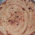 pritha Chauhan 's cooksnap of when they made Masala laccha parantha.
