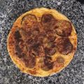 El cooksnap de Paco cuando hizo Quiche de berenjenas.