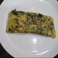 El cooksnap de paula cabello cuando hizo Omelette de espinacas.