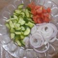 Uroosa Rahim Dokra's cooksnap of when they made Kachoomer.