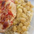 El cooksnap de Yanina Barrientos cuando hizo Arroz con salsa de garbanzos al curry.