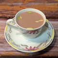 Soumini Bhattacherjee's cooksnap of when they made Sheer chai pink tea.