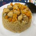 Cooksnap dari Gloria Pandelaki untuk resep Nasi tim tuna wortel (MPASI 1 tahun)