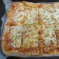 Varga Zsu Cooksnap-ja, amikor elkészítette a(z) Gyors tepsis pizza receptet.
