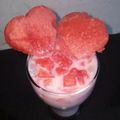 Jayshree Doshi's cooksnap of when they made વોટરમેલન મિલ્ક શેક (Watermelon Milk Shake Recipe In Gujarati).