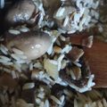Cooksnap από Μαρία στη συνταγή Νηστίσιμα μανιτάρια λευκά μεθυσμένα με κόκκινο κρασί και ρύζι ατμού basmati