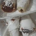 El cooksnap de melisa veron cuando hizo Cañoncitos de dulce de leche.