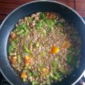 Neil Cañedo's cooksnap of when they made Sauteed Bitter Melon (Ginisang Ampalaya).