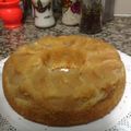 El cooksnap de Coki Orue cuando hizo Tarta de manzana invertida.