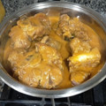 El cooksnap de Toñy Galaz cuando hizo Codillo de cerdo en salsa (olla rápida).