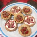 El cooksnap de Carmen Palomino cuando hizo Tarteletas de fruta con chantilly o chocolate con fruta.