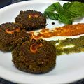 Sneha Patel's cooksnap of when they made Hara Bhara Kebab.
