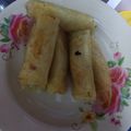 Cooksnap Leenda Haslinda semasa beliau membuat Popia Pisang Cili Kicap.