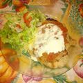 El cooksnap de Alexis Chumba cuando hizo Milanesas de muslo a la pizza.