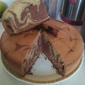 Racheal Mwambeu's cooksnap of when they made Marble cake.