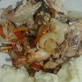 El cooksnap de Sandra Quiroga Cremella cuando hizo Pescado al horno con cebolla y ají.