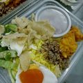 Cooksnap Dr. Zie Azizah semasa beliau membuat Nasi kerabu hitam (bunga telang).