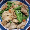 庭秀 的 四季豆炒豆皮 cooksnap