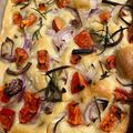 El cooksnap de Alicia Yunis cuando hizo Focaccia.