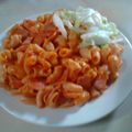 El cooksnap de Erasto Jimenez cuando hizo Sopa de codito con jamón.