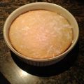 El cooksnap de Claudia De Conti cuando hizo Torta humeda de limón.